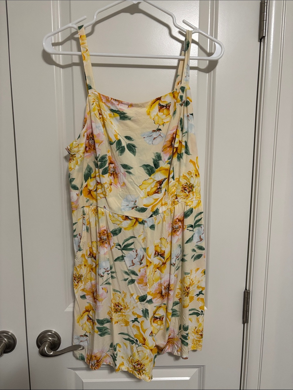 Old Navy Floral Spaghetti-Strap Romper